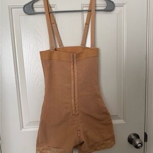 GQF Tan Shapewear Bodysuit medium